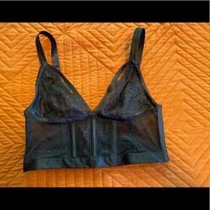 Victoria’s Secret Very Sexy Black Lace Corset